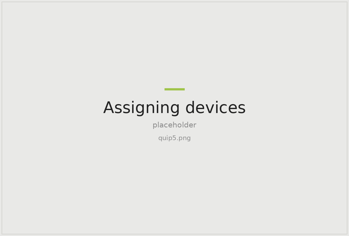 Quipteams - assign device flow